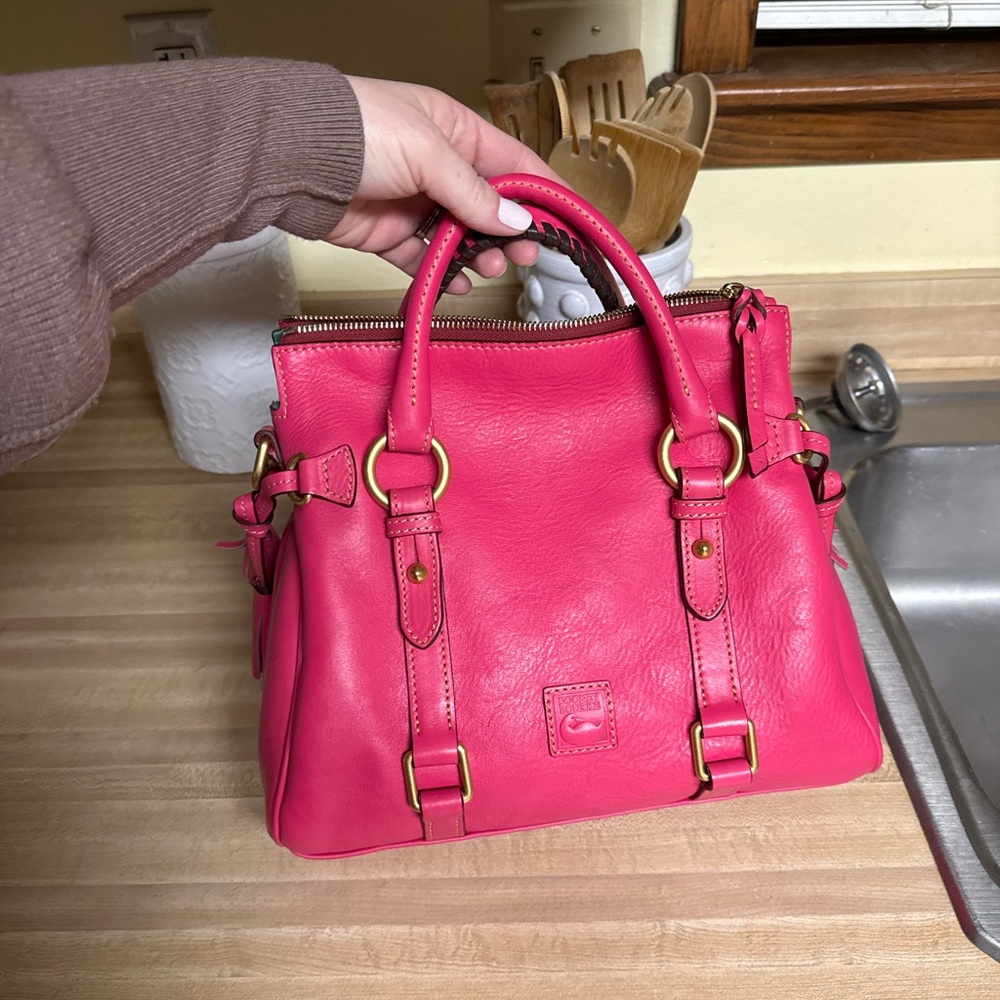 Dooney & Bourke Vibrant Pink Satchel